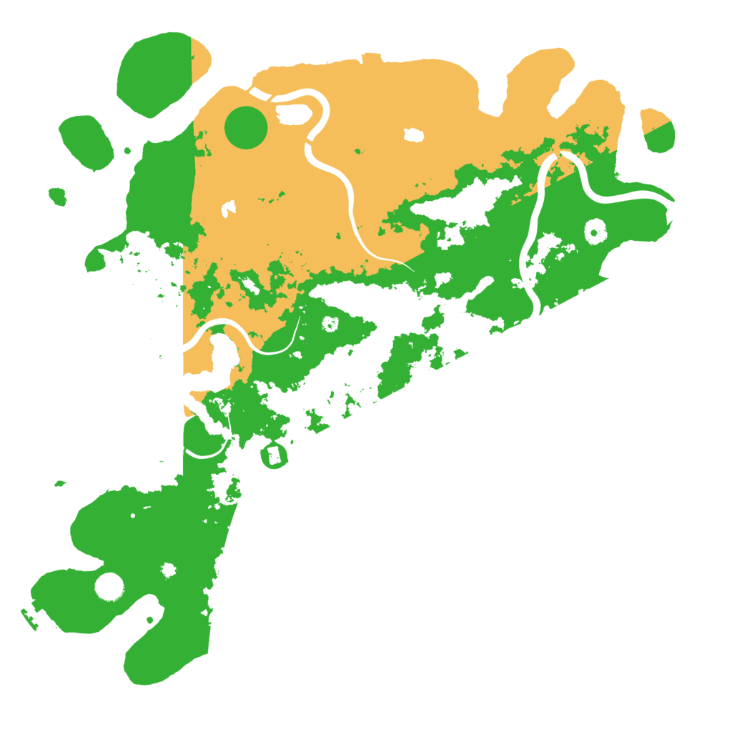 Biome Rust Map: Procedural Map, Size: 4500, Seed: 6258011