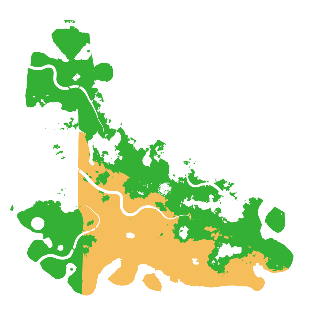 Biome Rust Map: Procedural Map, Size: 4500, Seed: 5390583