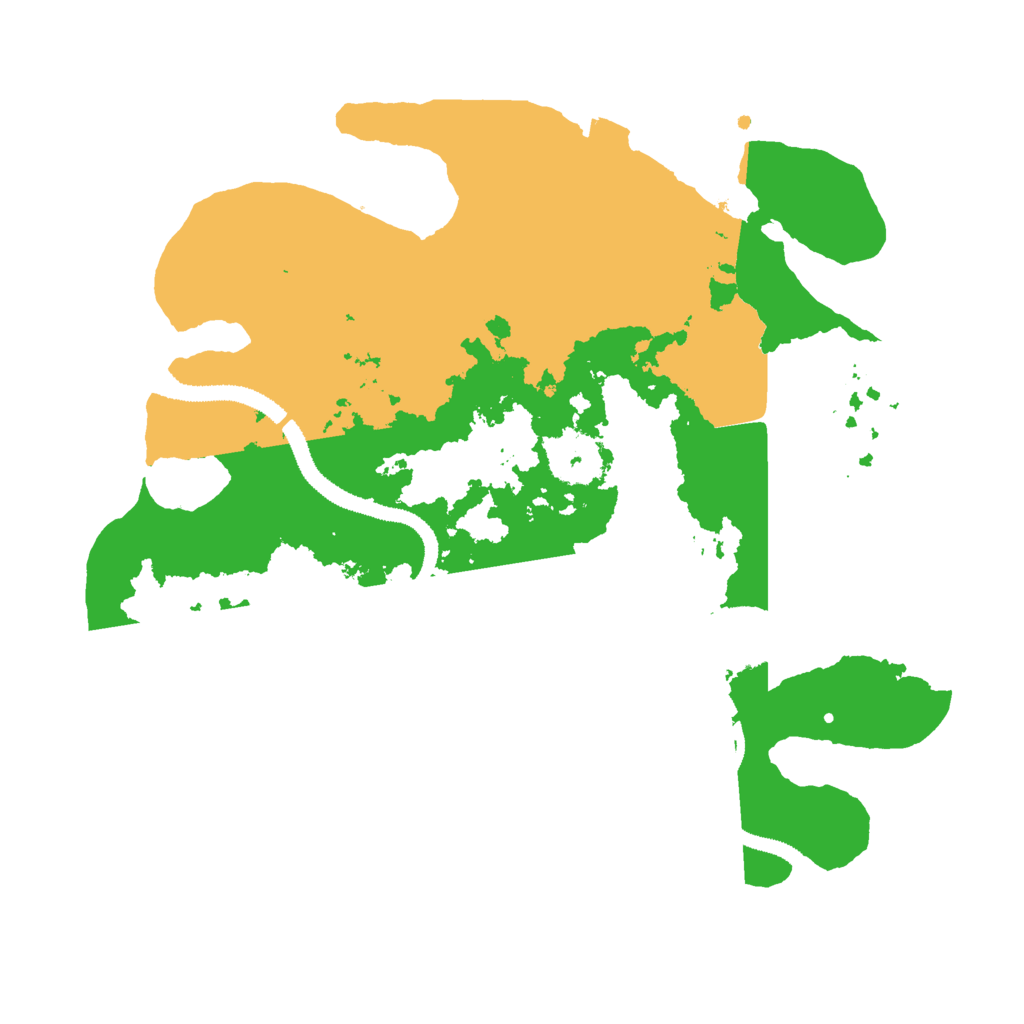 Biome Rust Map: Procedural Map, Size: 3000, Seed: 1148