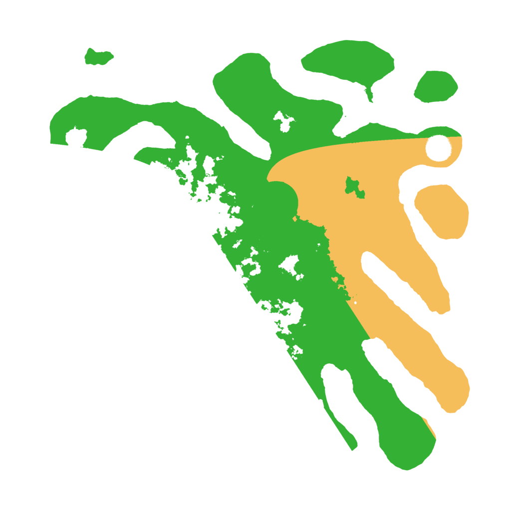 Biome Rust Map: Barren, Size: 3500, Seed: 2639669