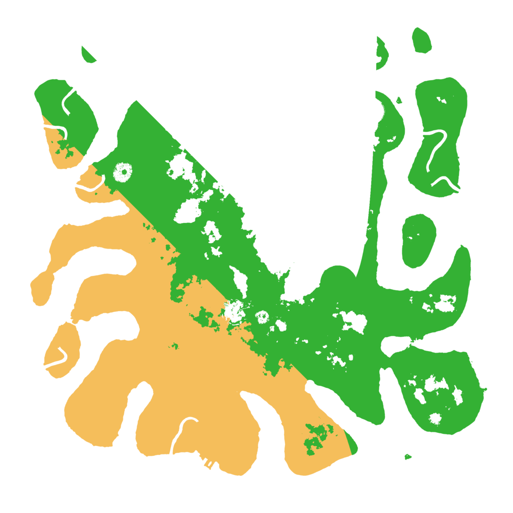 Biome Rust Map: Procedural Map, Size: 4000, Seed: 3873866