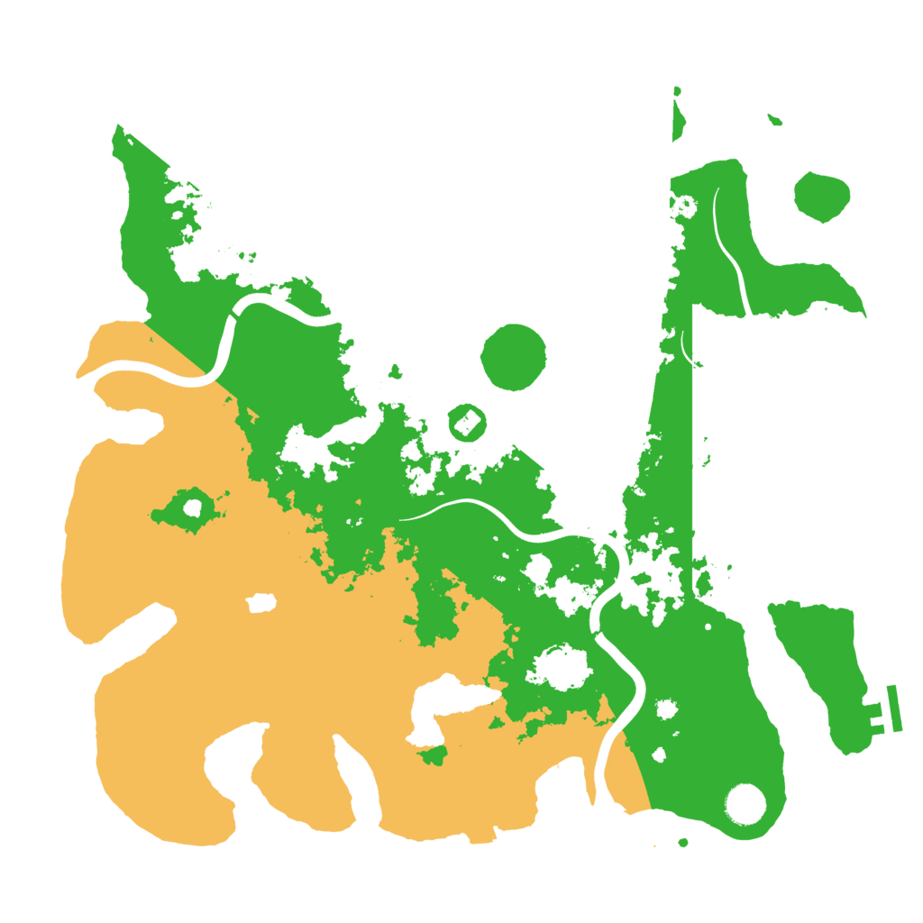Biome Rust Map: Procedural Map, Size: 4000, Seed: 5326565