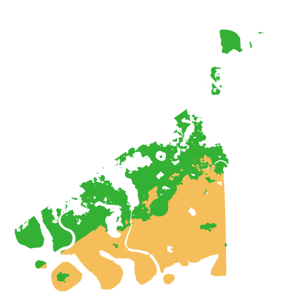 Biome Rust Map: Procedural Map, Size: 4500, Seed: 179415