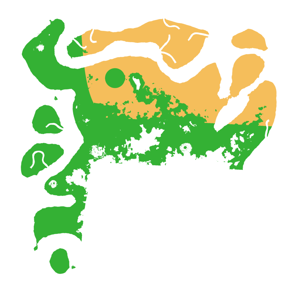 Biome Rust Map: Procedural Map, Size: 4000, Seed: 3793214