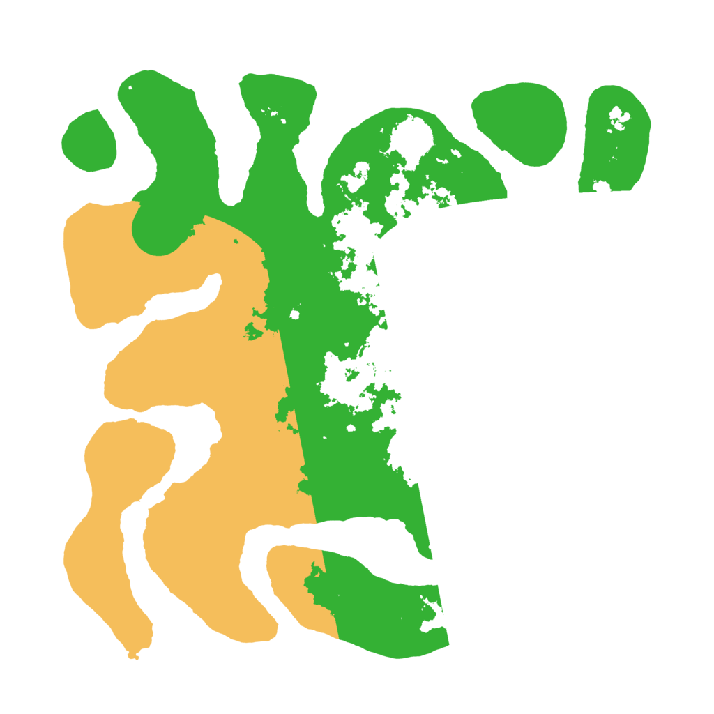 Biome Rust Map: Barren, Size: 3500, Seed: 2697346