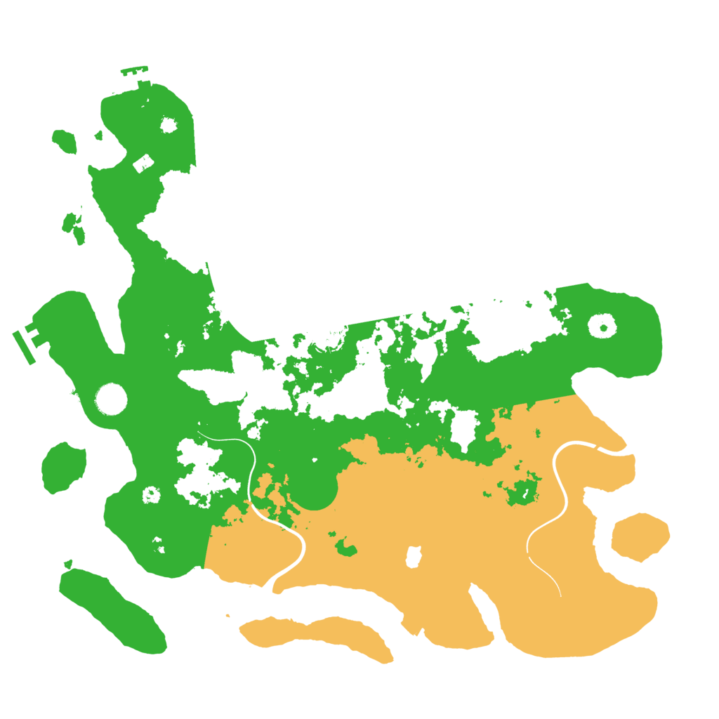 Biome Rust Map: Procedural Map, Size: 4000, Seed: 1877692