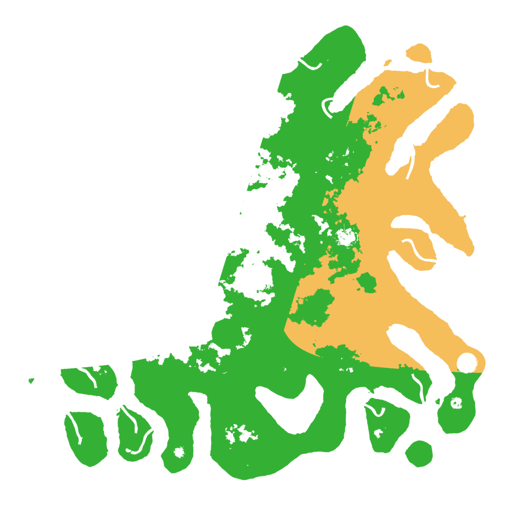 Biome Rust Map: Procedural Map, Size: 4500, Seed: 5990258