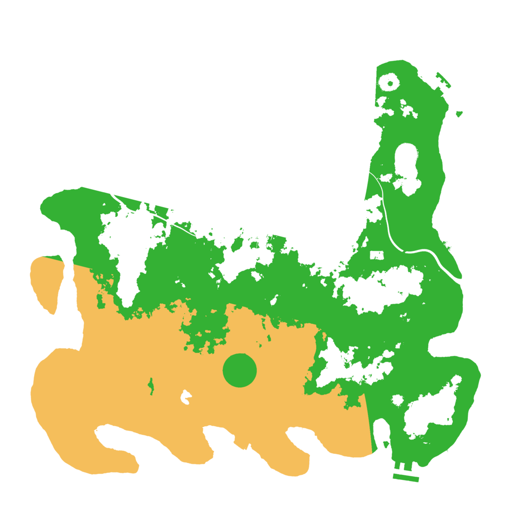 Biome Rust Map: Procedural Map, Size: 4000, Seed: 3734802