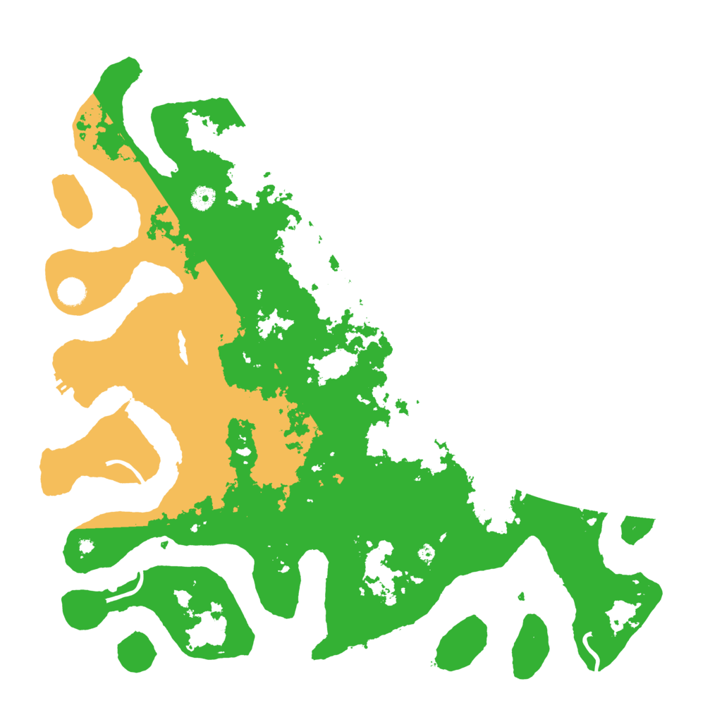 Biome Rust Map: Procedural Map, Size: 4500, Seed: 2439315