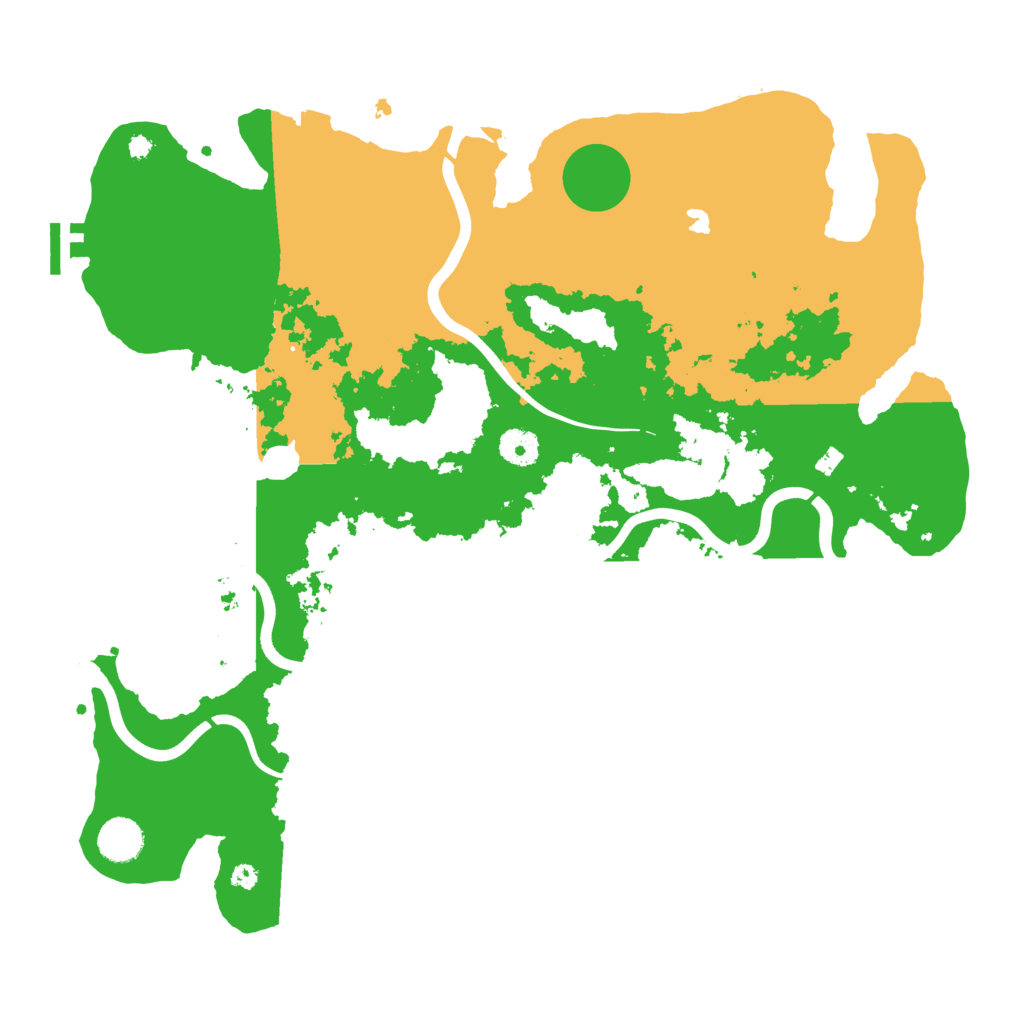 Biome Rust Map: Procedural Map, Size: 4000, Seed: 5940339