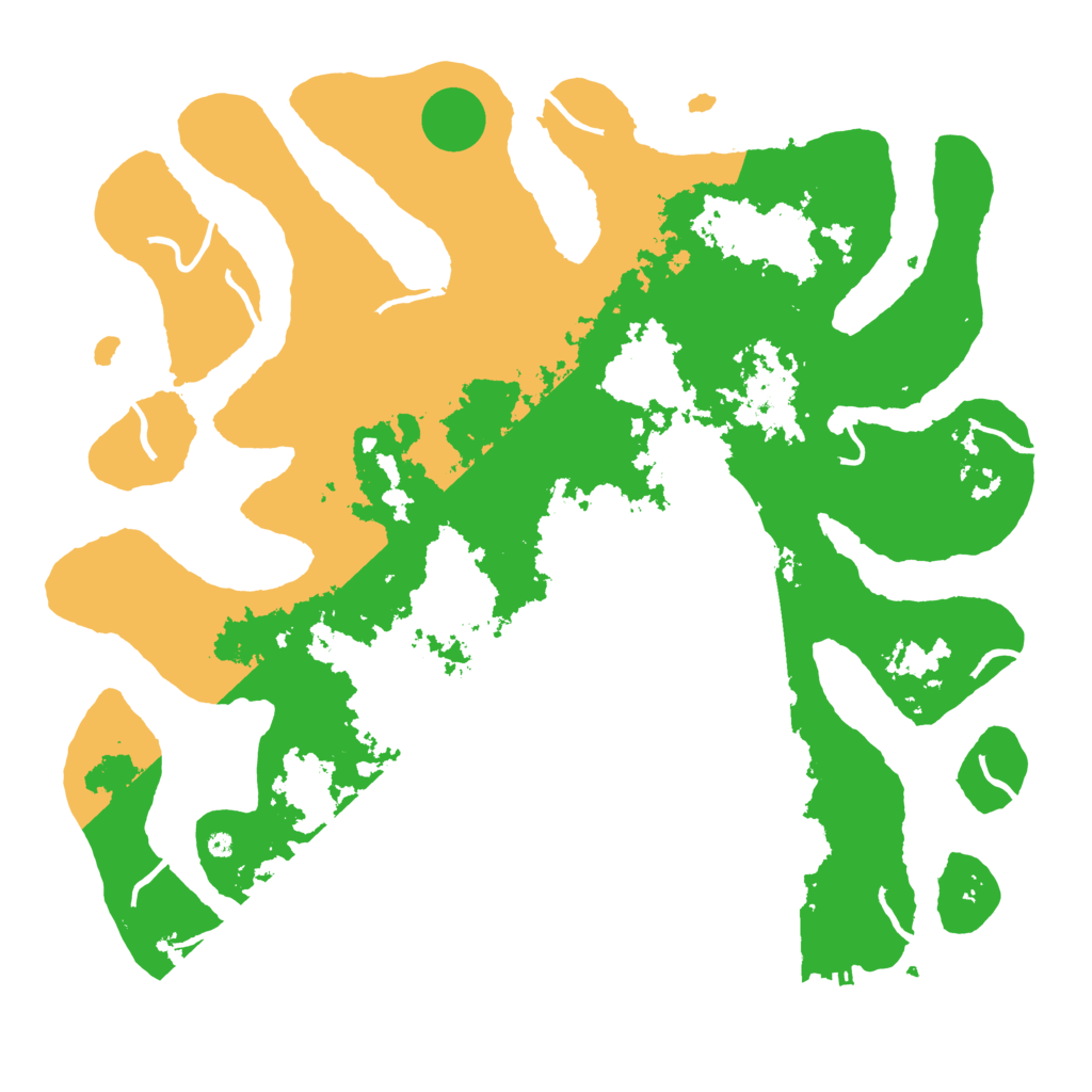 Biome Rust Map: Procedural Map, Size: 4500, Seed: 6065775