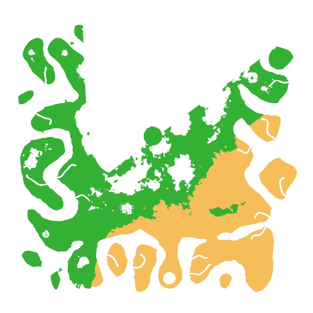 Biome Rust Map: Procedural Map, Size: 4500, Seed: 3458902