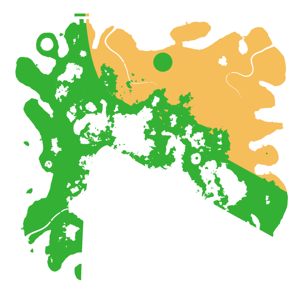 Biome Rust Map: Procedural Map, Size: 4250, Seed: 150030409