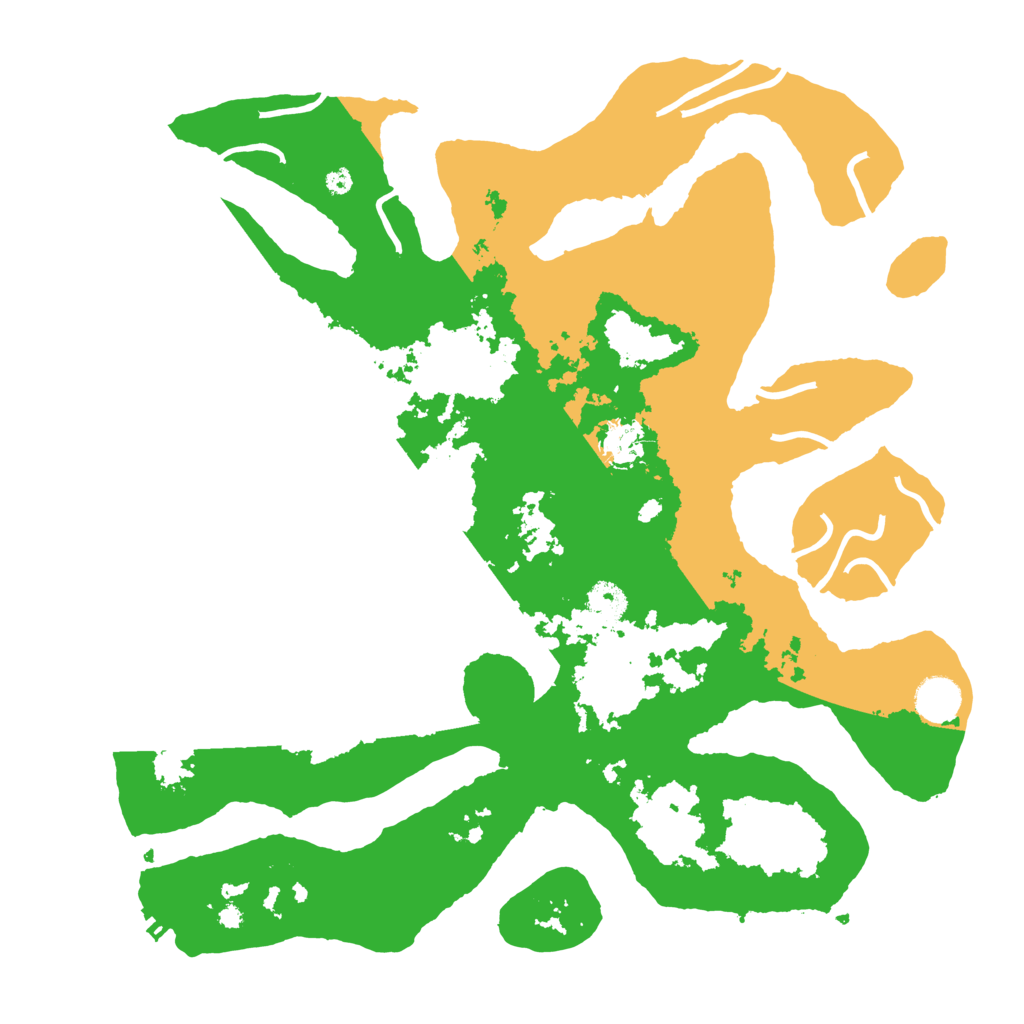 Biome Rust Map: Procedural Map, Size: 4000, Seed: 4405551