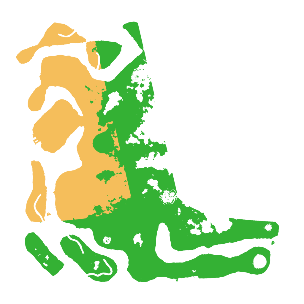 Biome Rust Map: Procedural Map, Size: 4000, Seed: 2049099