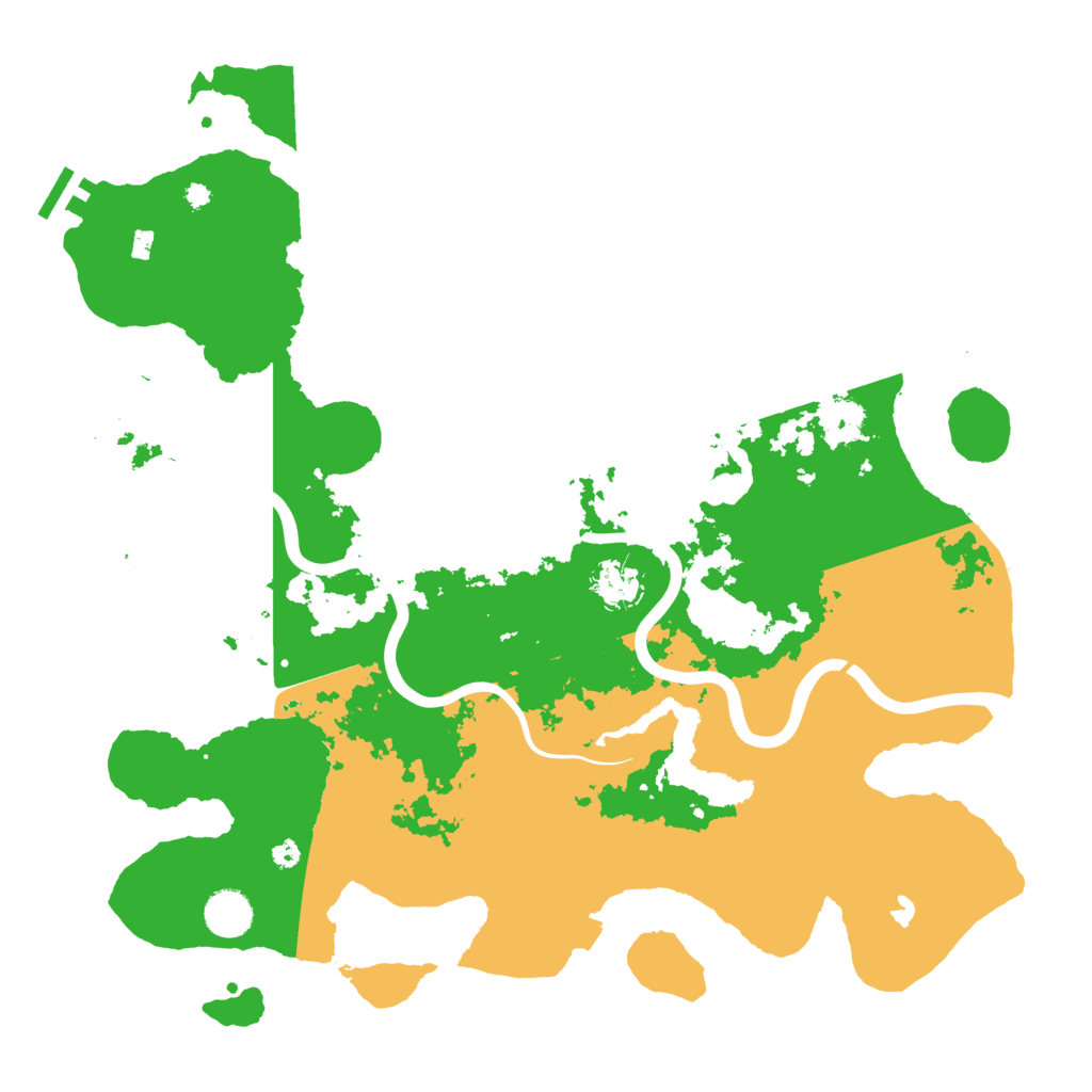 Biome Rust Map: Procedural Map, Size: 4000, Seed: 5360958