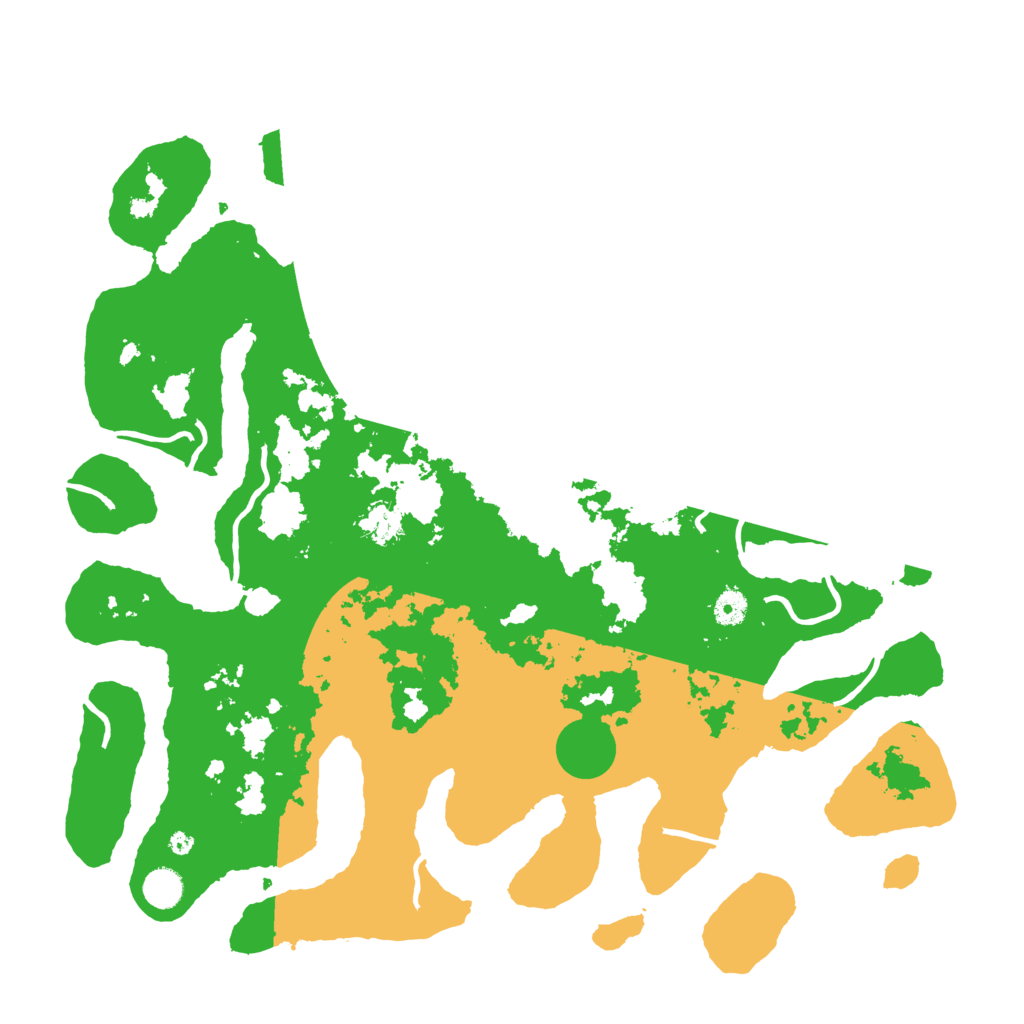 Biome Rust Map: Procedural Map, Size: 4500, Seed: 433034