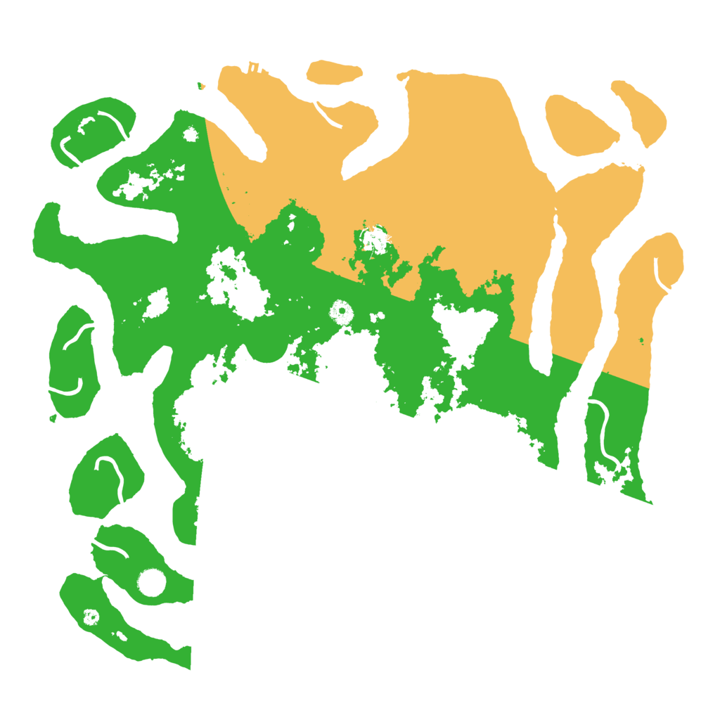 Biome Rust Map: Procedural Map, Size: 4500, Seed: 2212143