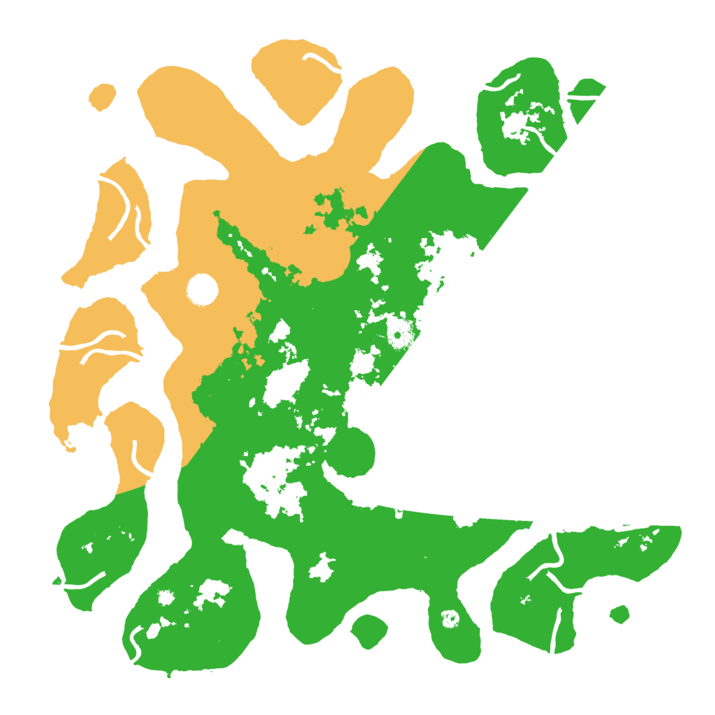 Biome Rust Map: Procedural Map, Size: 4000, Seed: 2333490