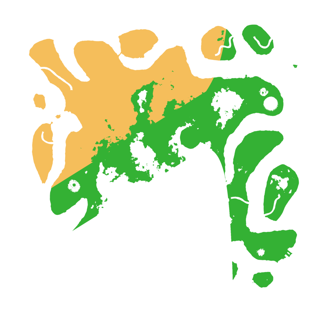 Biome Rust Map: Procedural Map, Size: 4000, Seed: 356688