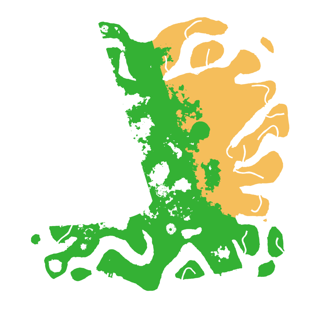 Biome Rust Map: Procedural Map, Size: 4500, Seed: 2192456