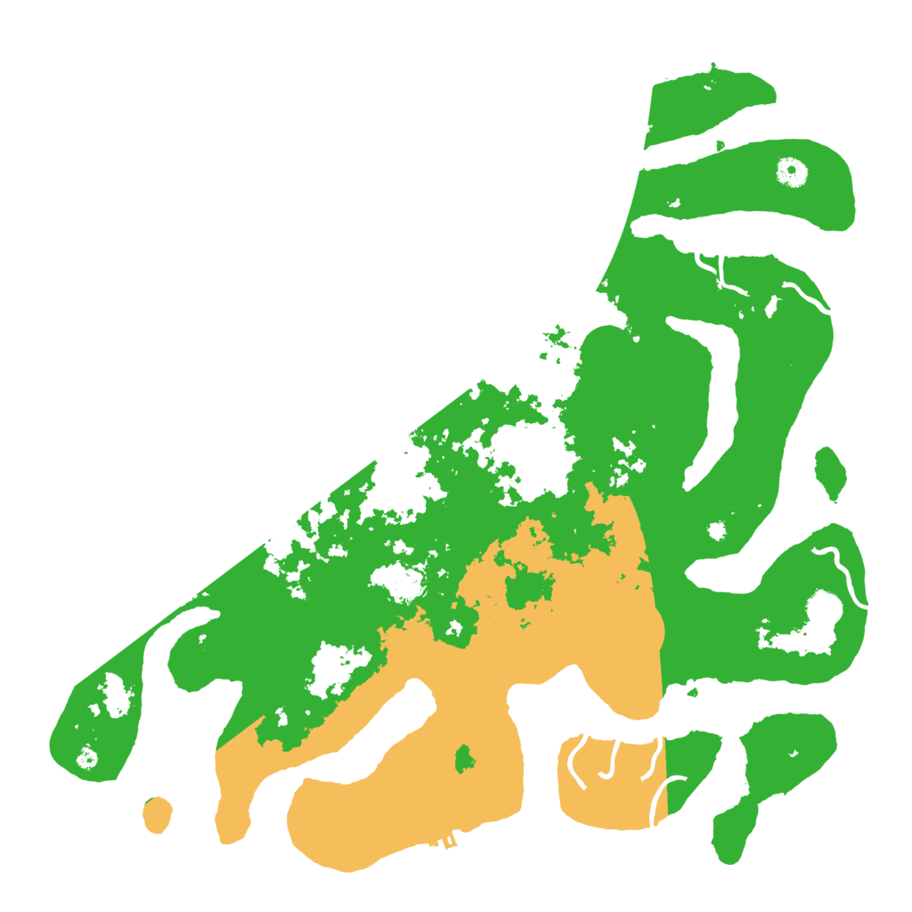 Biome Rust Map: Procedural Map, Size: 4500, Seed: 198879