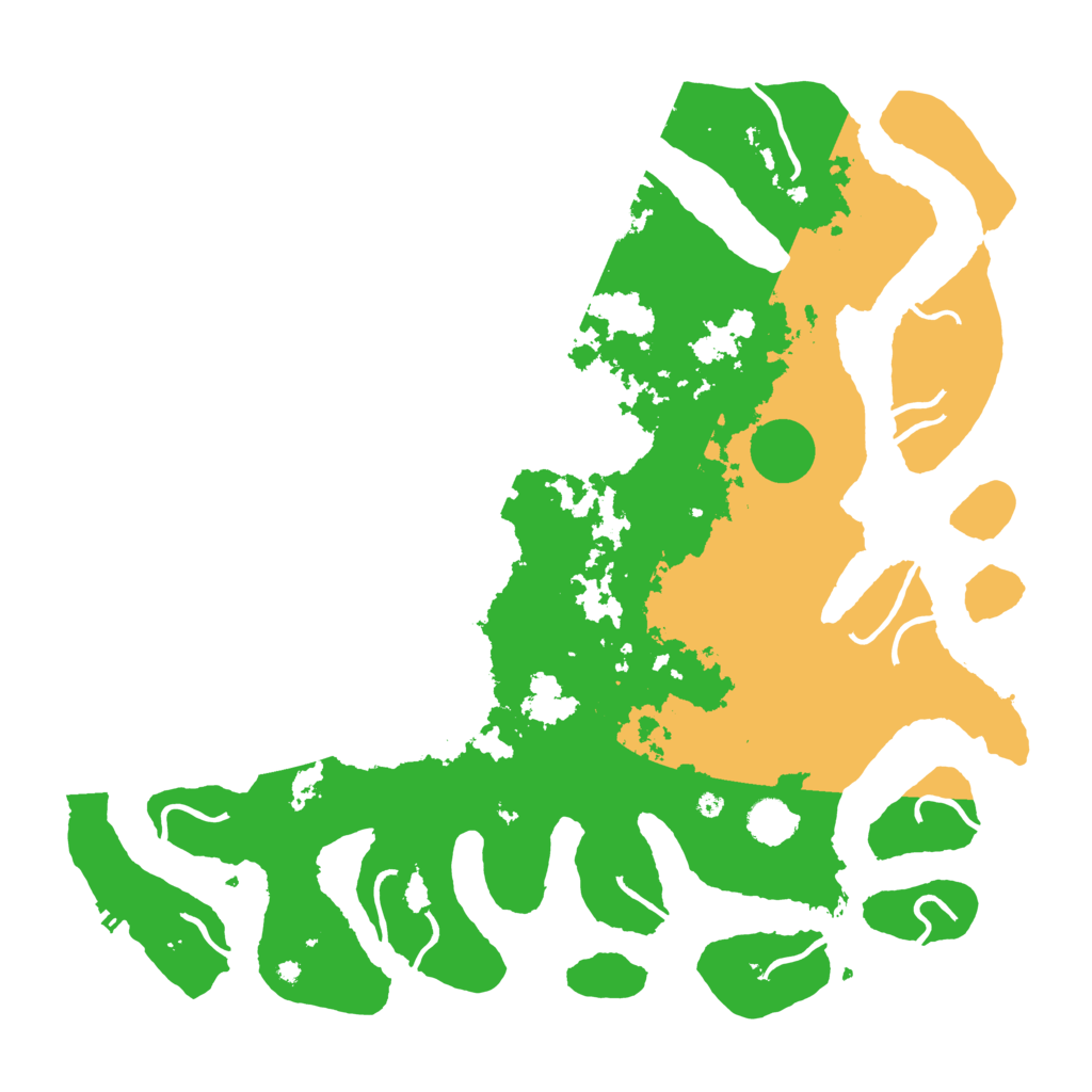 Biome Rust Map: Procedural Map, Size: 4500, Seed: 4680888