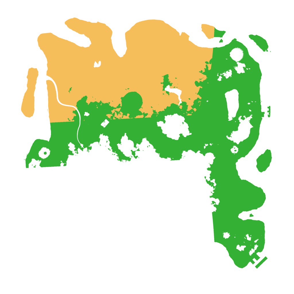Biome Rust Map: Procedural Map, Size: 4000, Seed: 3471410