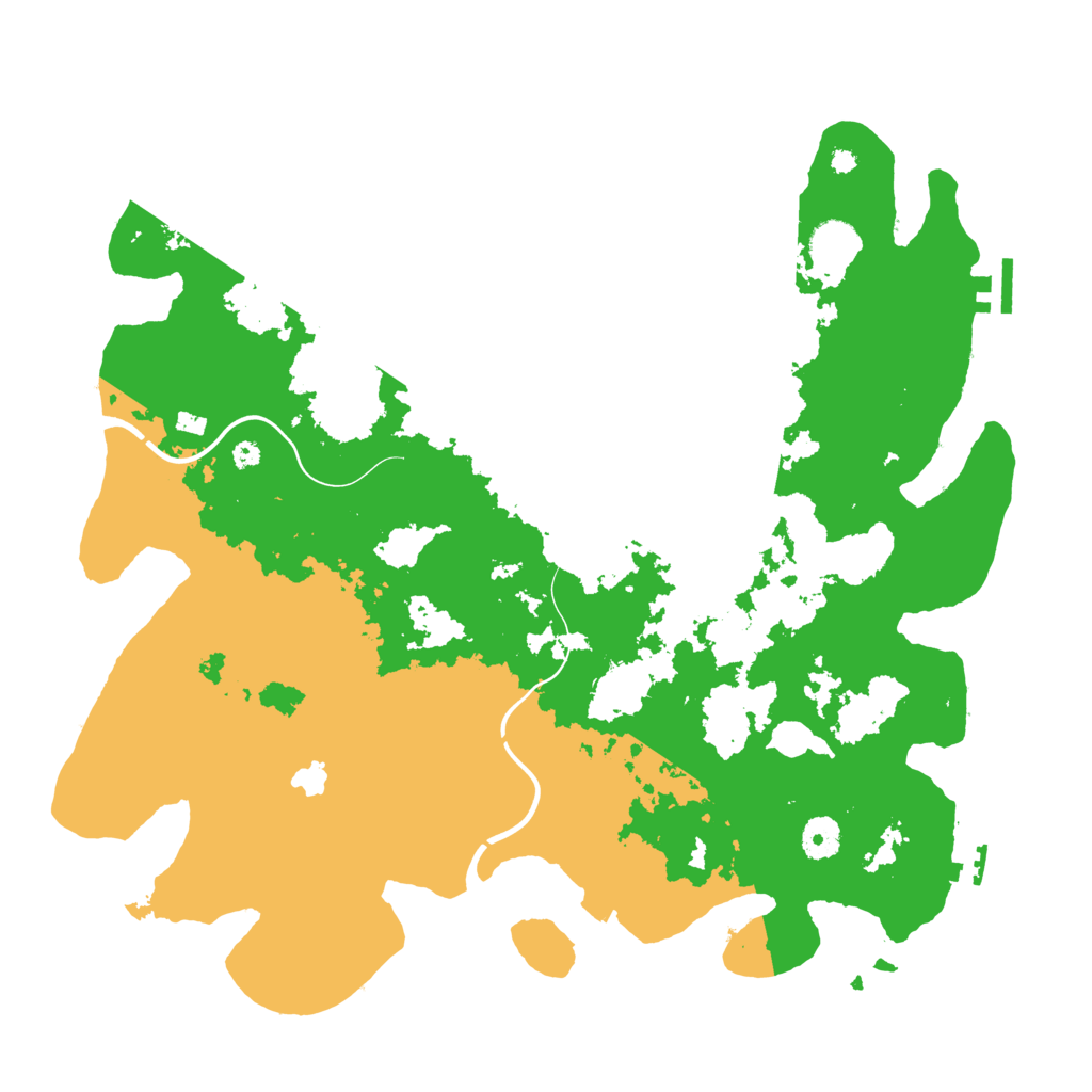 Biome Rust Map: Procedural Map, Size: 4000, Seed: 4502236