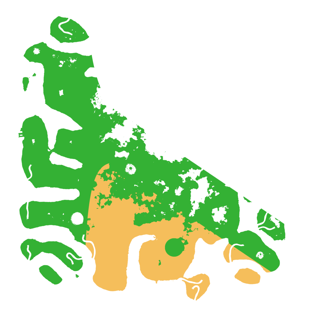 Biome Rust Map: Procedural Map, Size: 4500, Seed: 3349870