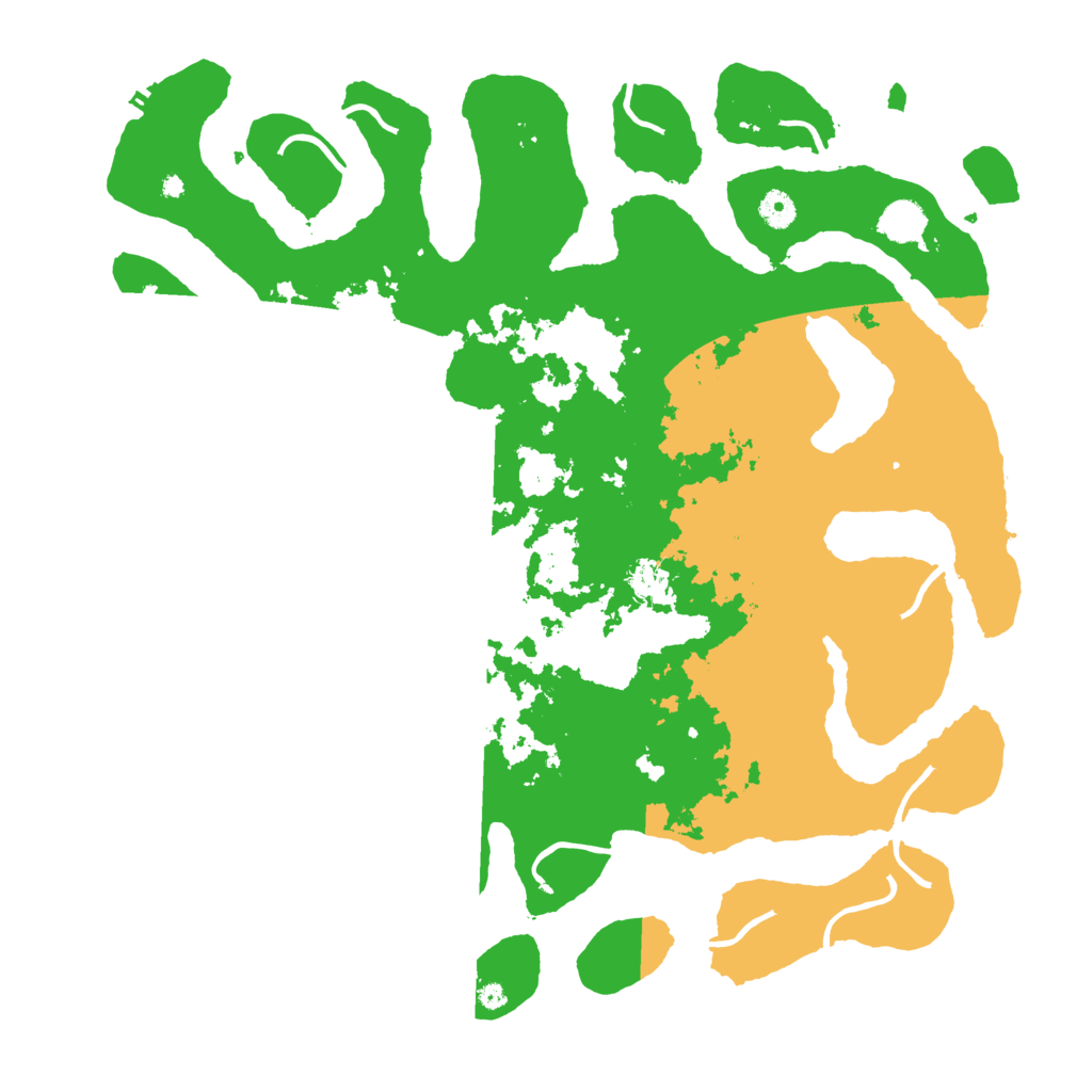 Biome Rust Map: Procedural Map, Size: 4500, Seed: 1281377