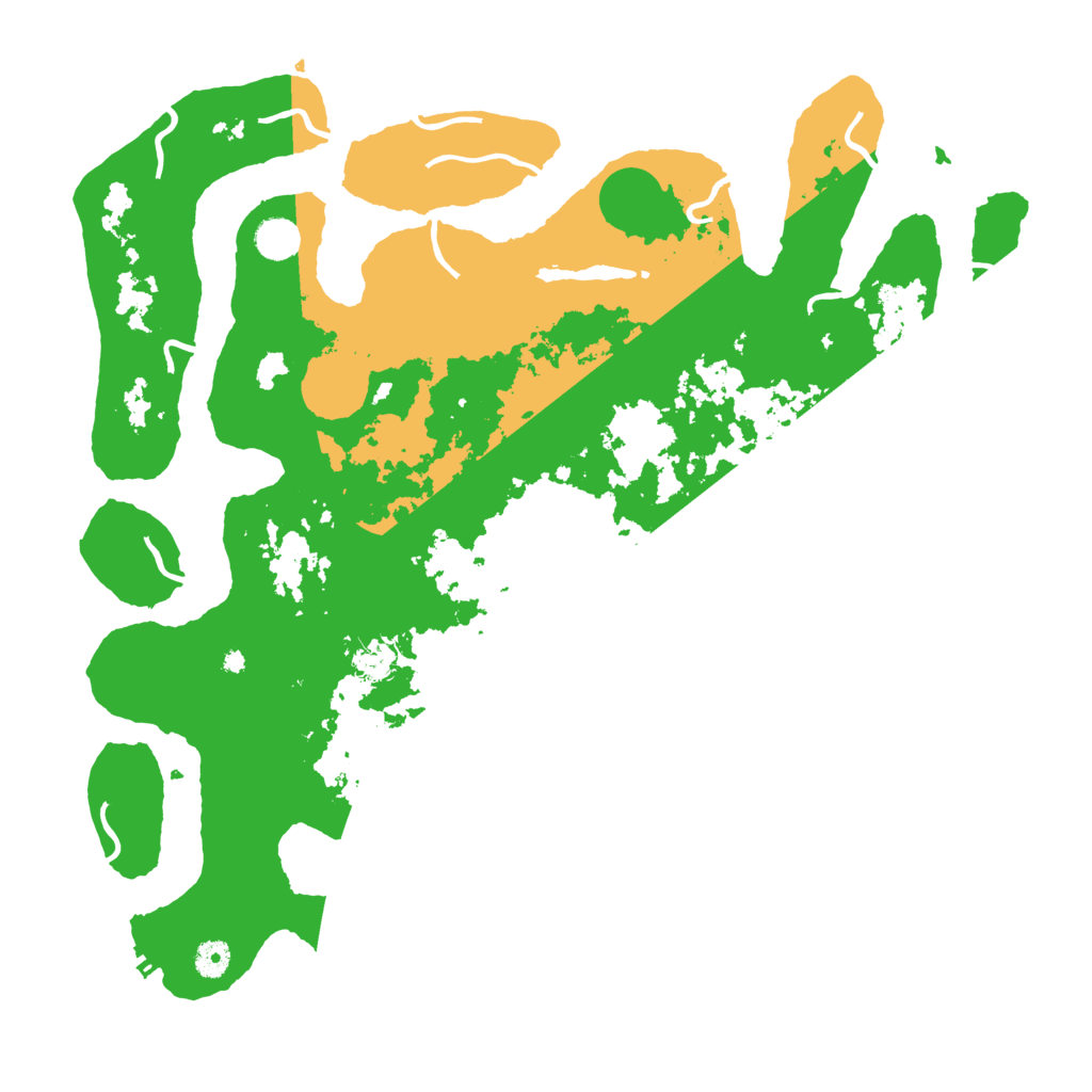 Biome Rust Map: Procedural Map, Size: 4500, Seed: 2725995