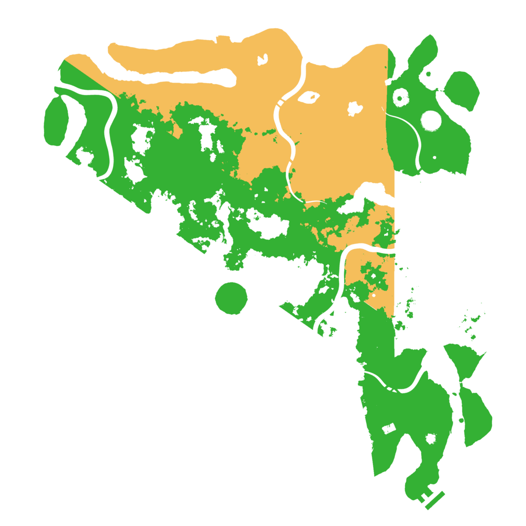 Biome Rust Map: Procedural Map, Size: 4500, Seed: 1600880