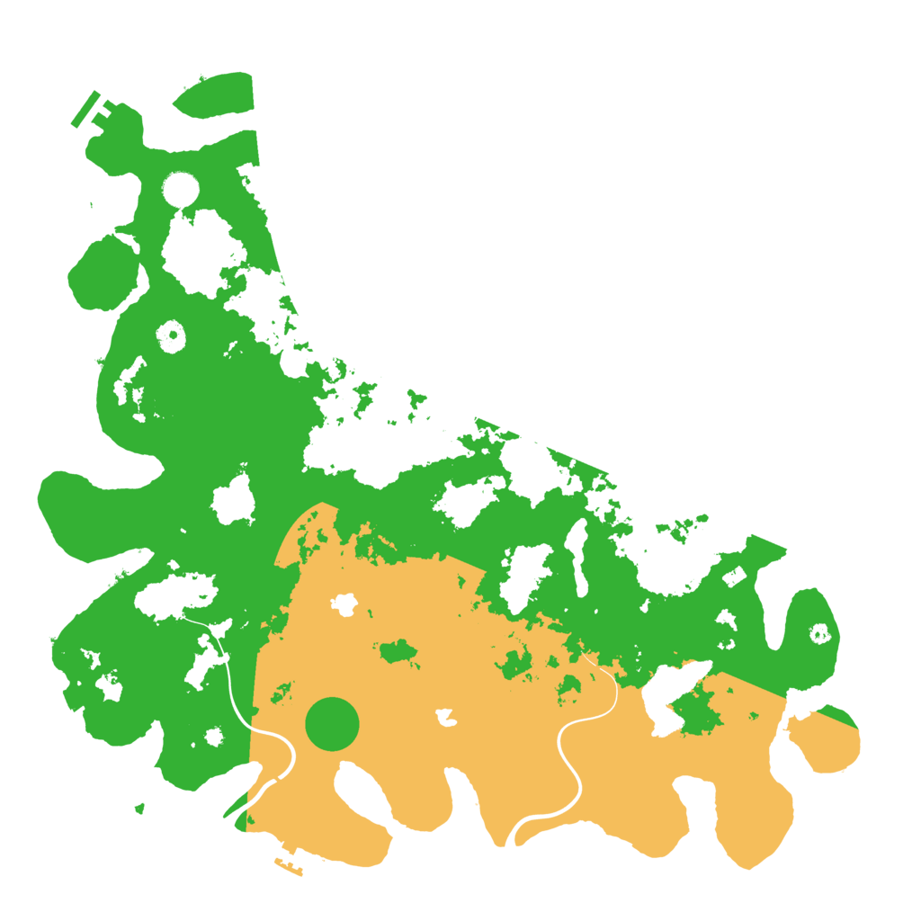 Biome Rust Map: Procedural Map, Size: 4500, Seed: 2846754