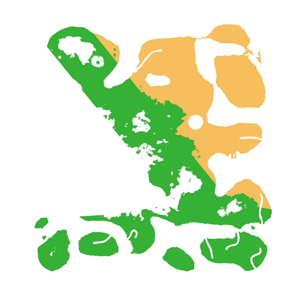 Biome Rust Map: Procedural Map, Size: 3550, Seed: 471973