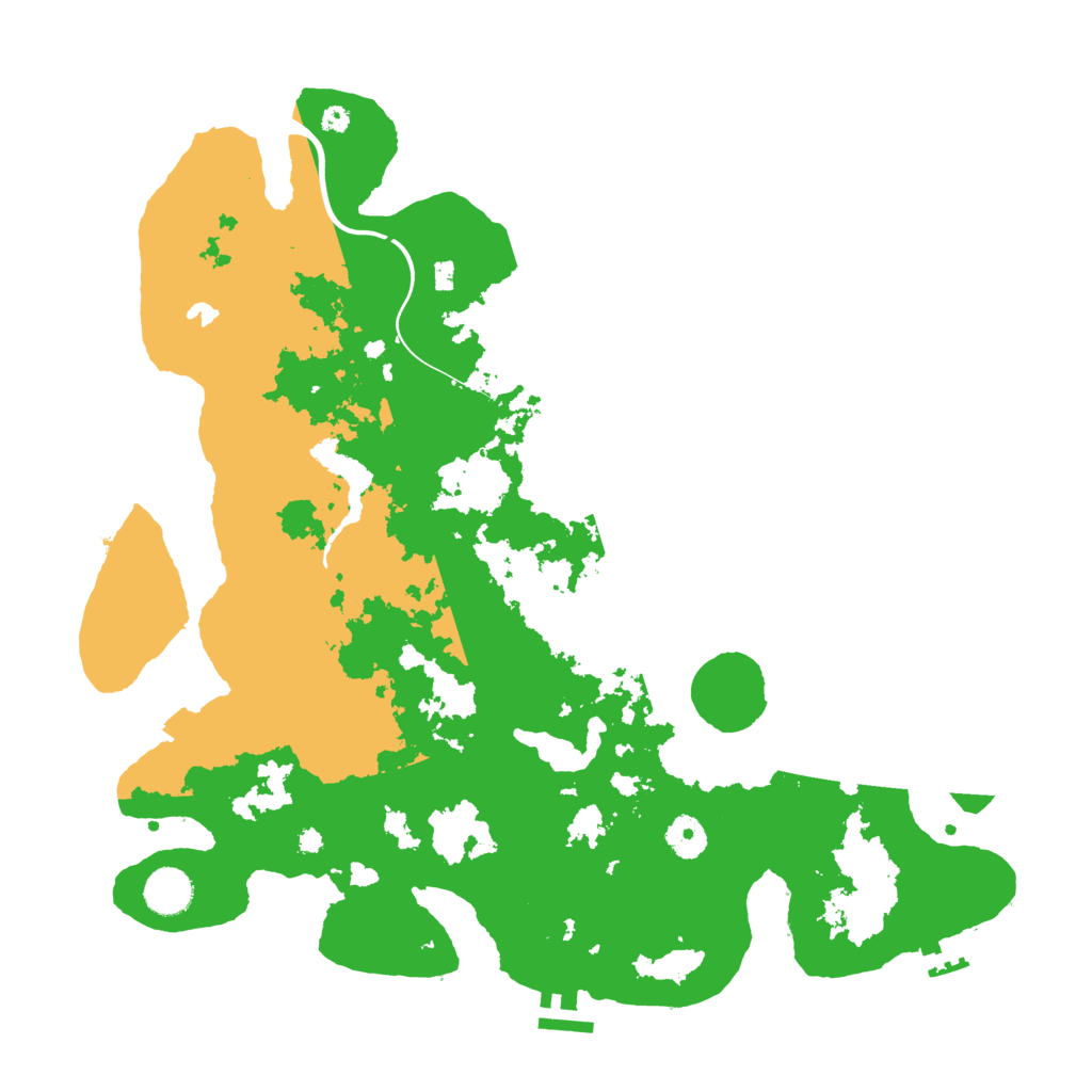 Biome Rust Map: Procedural Map, Size: 4000, Seed: 4186872