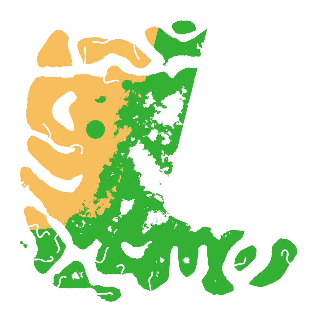 Biome Rust Map: Procedural Map, Size: 4500, Seed: 3114070