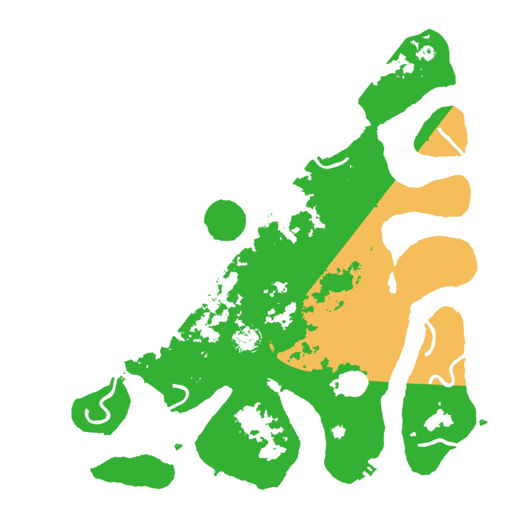 Biome Rust Map: Procedural Map, Size: 3550, Seed: 633343