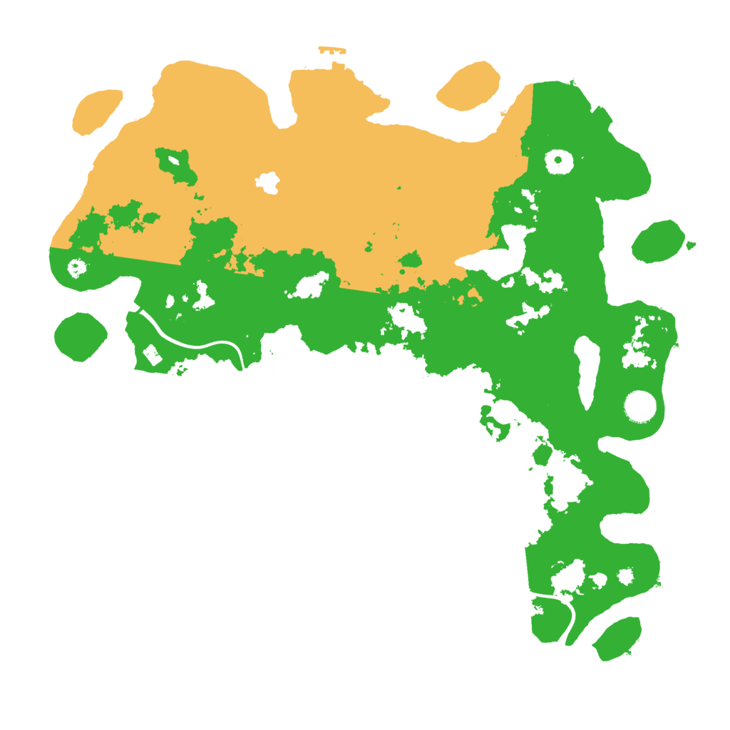 Biome Rust Map: Procedural Map, Size: 4000, Seed: 6027479