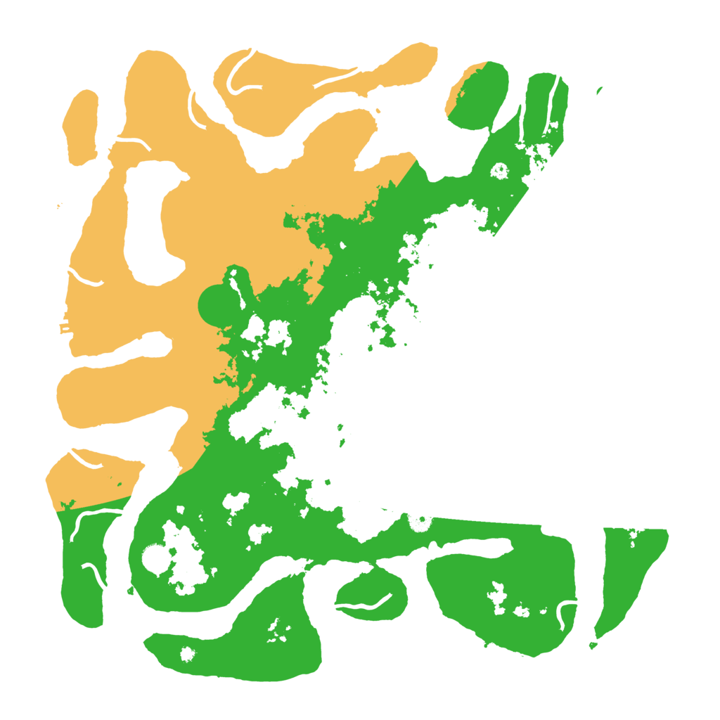 Biome Rust Map: Procedural Map, Size: 4500, Seed: 607082