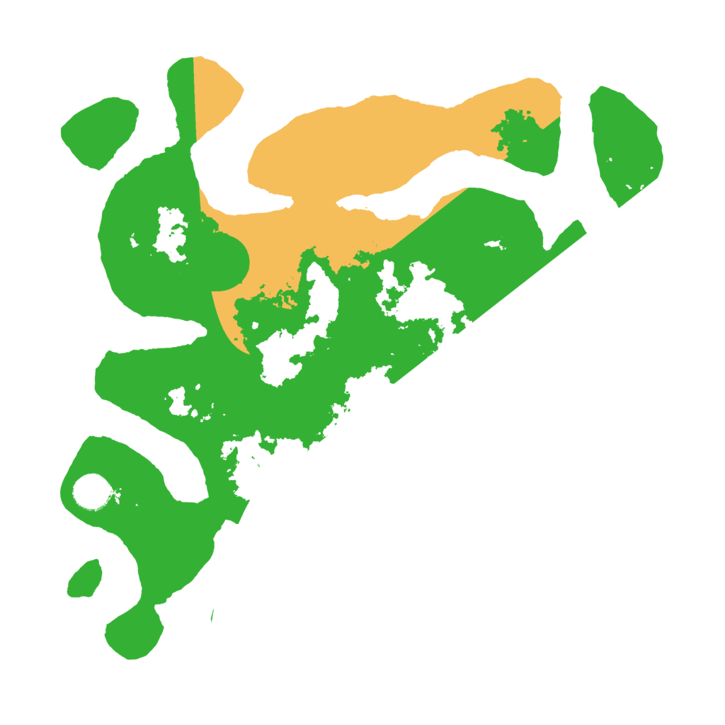 Biome Rust Map: Barren, Size: 3500, Seed: 2196267