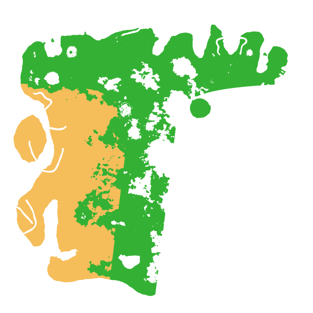 Biome Rust Map: Procedural Map, Size: 4250, Seed: 11405114