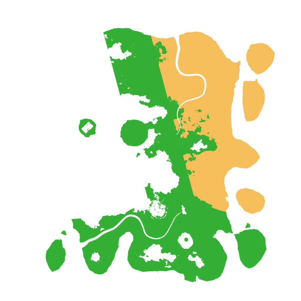 Biome Rust Map: Procedural Map, Size: 3000, Seed: 1450869780