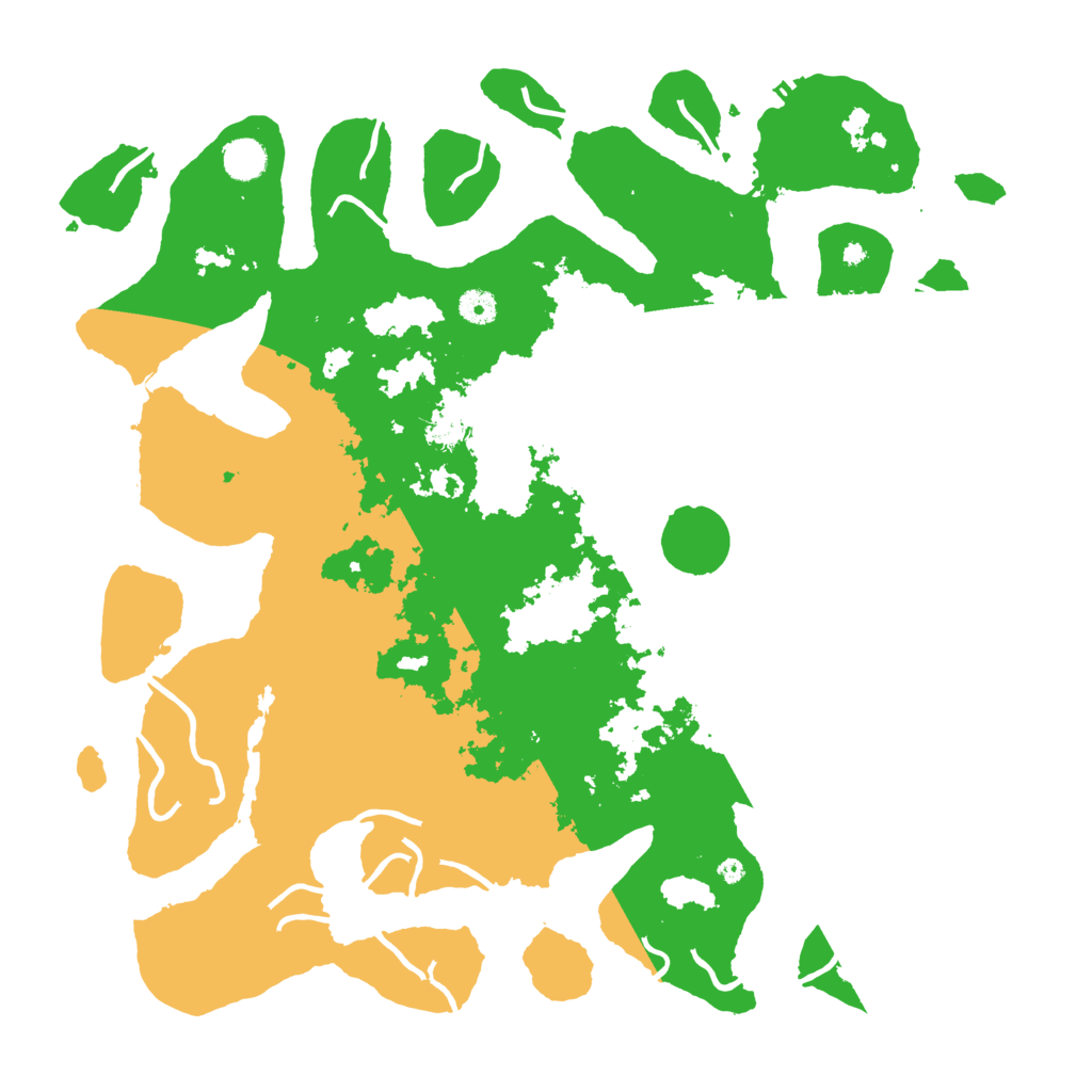Biome Rust Map: Procedural Map, Size: 4500, Seed: 1295567