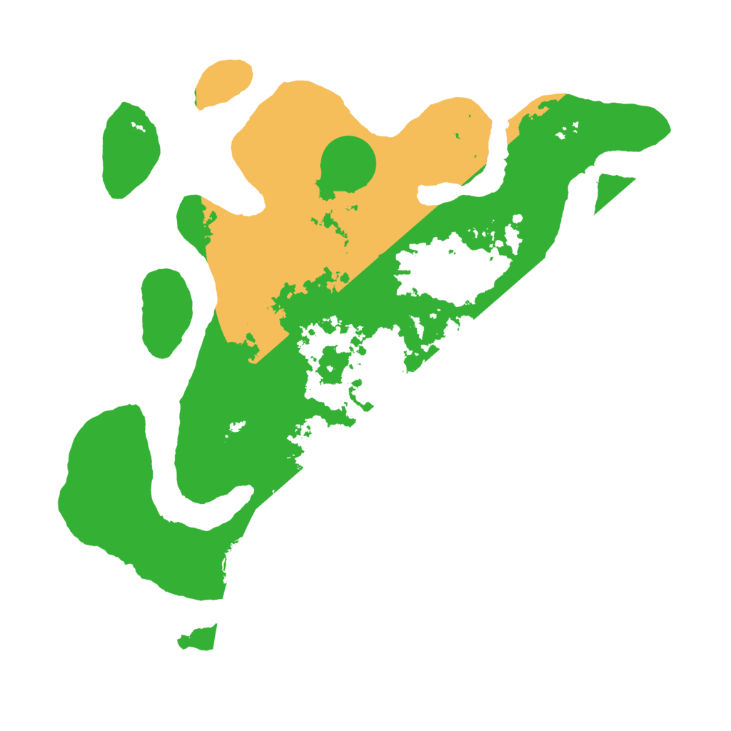 Biome Rust Map: Barren, Size: 3500, Seed: 5615721