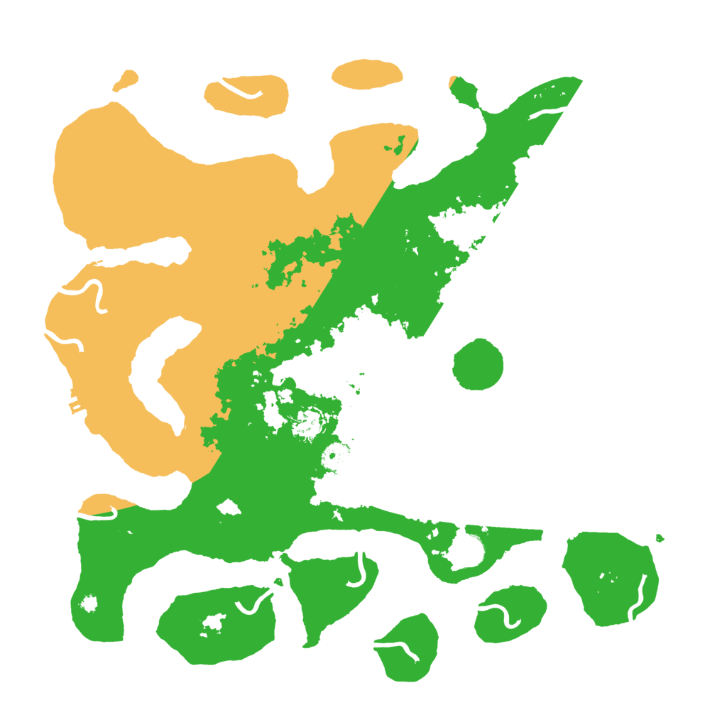 Biome Rust Map: Procedural Map, Size: 4000, Seed: 6360814