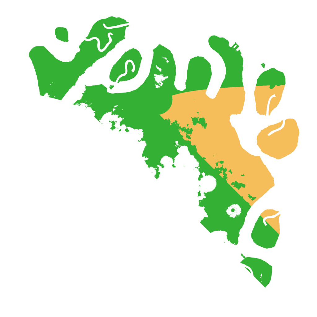 Biome Rust Map: Procedural Map, Size: 3500, Seed: 388604439