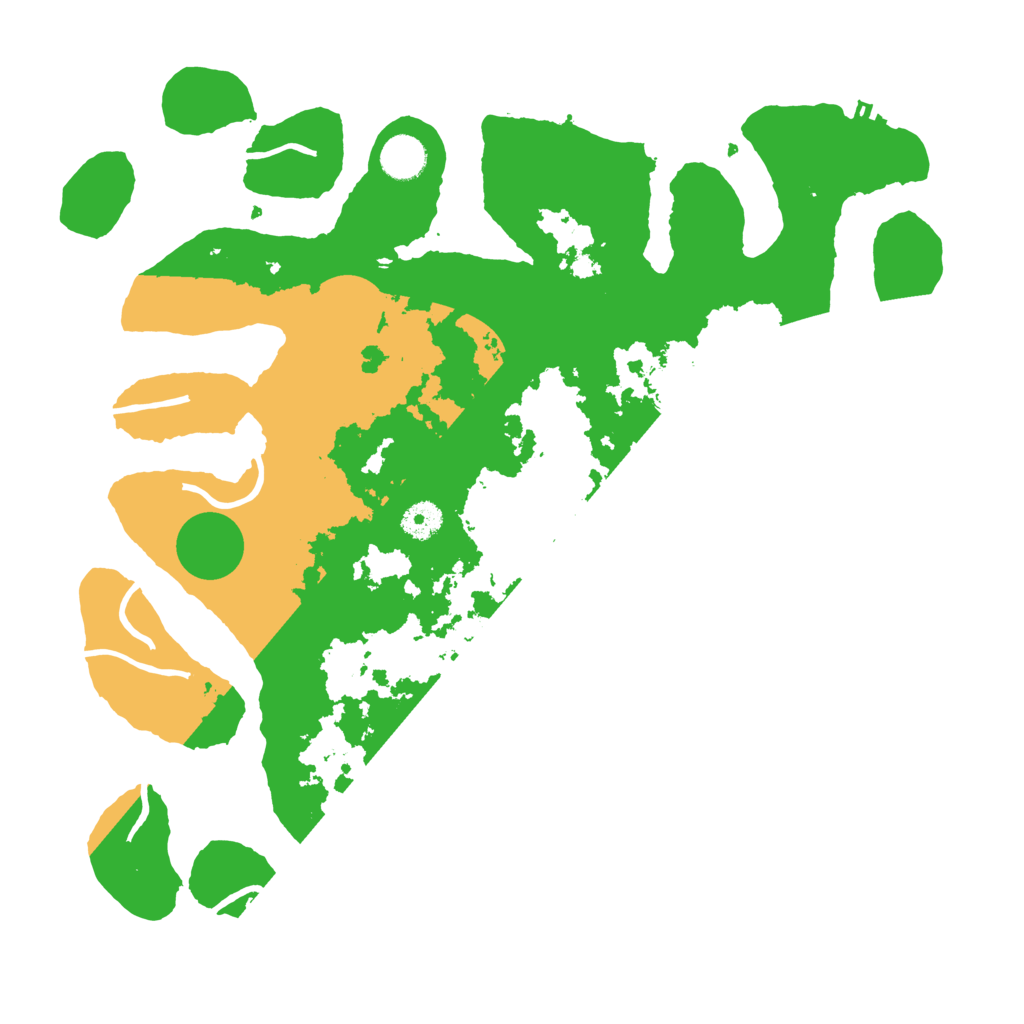 Biome Rust Map: Procedural Map, Size: 4000, Seed: 77800