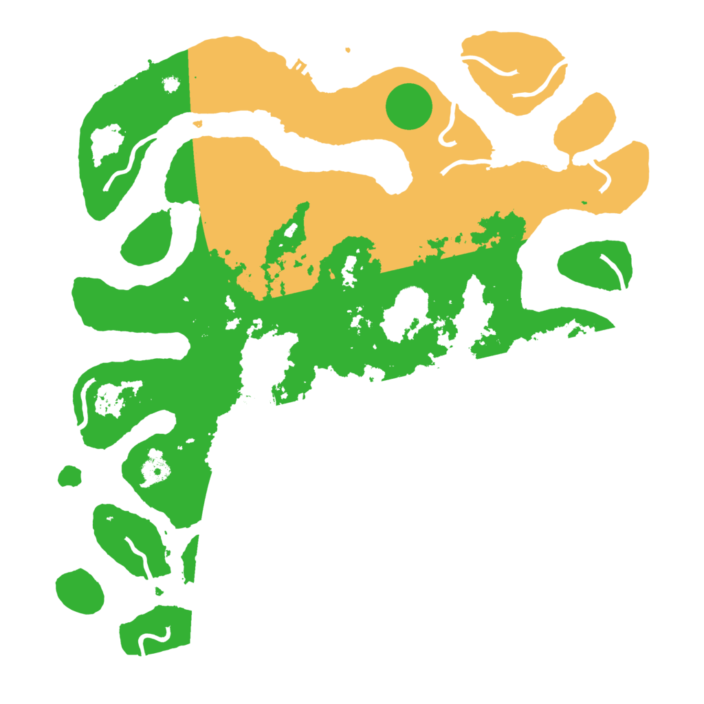 Biome Rust Map: Procedural Map, Size: 4000, Seed: 877097