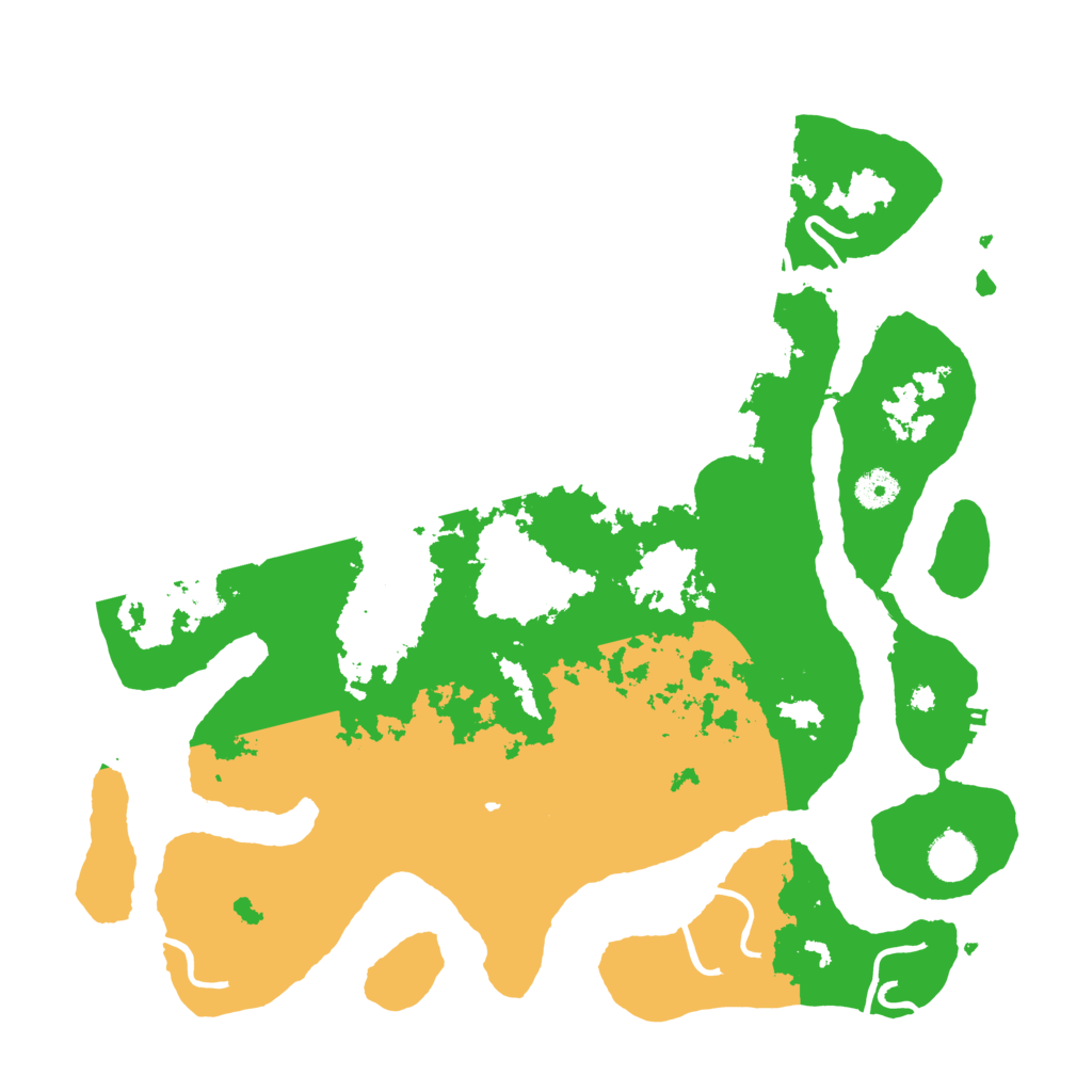 Biome Rust Map: Procedural Map, Size: 4000, Seed: 6387591